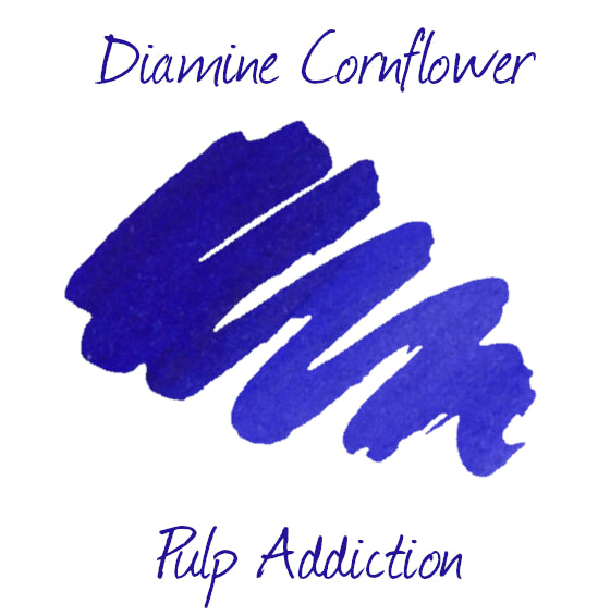 Diamine Cornflower (Flower) Ink - 2ml Sample