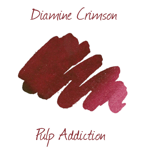 Diamine Deep Reds Ink Sample Package (6)