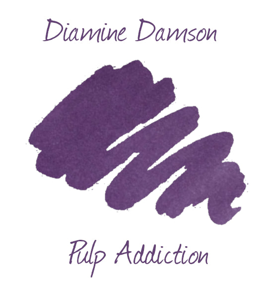 Diamine Fountain Pen Ink - Damson 30ml Bottle