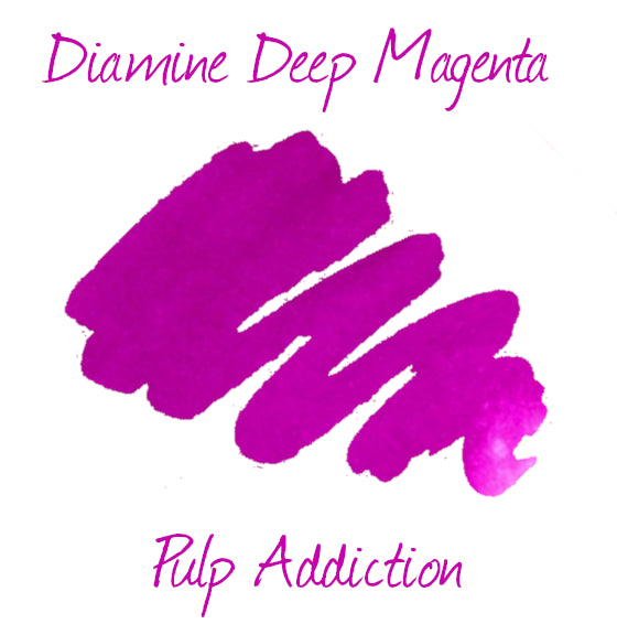 Diamine Fountain Pen Ink - Deep Magenta 80ml Bottle