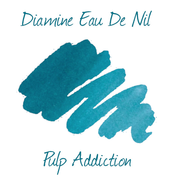 Diamine Fountain Pen Ink - Eau De Nil 80ml Bottle