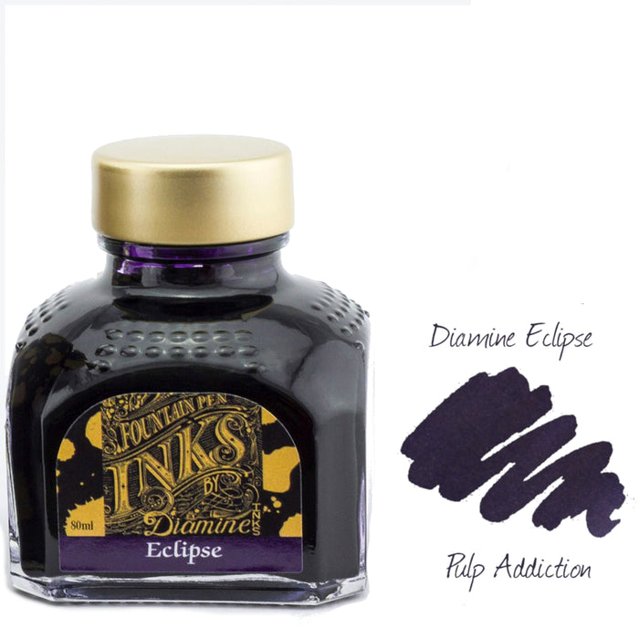 Diamine Fountain Pen Ink - Eclipse 80ml Bottle