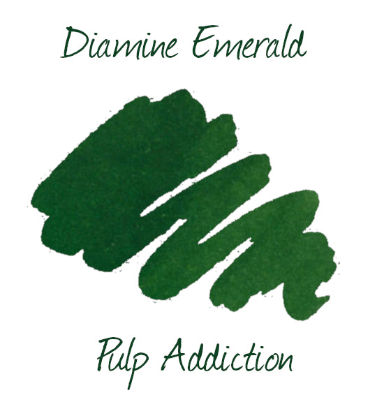 Diamine Fountain Pen Ink - Emerald 30ml Bottle