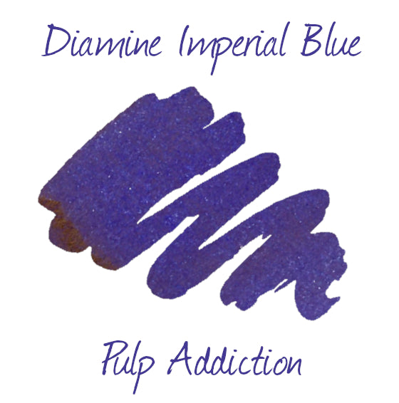 Diamine "The Royals" Blue Ink Sample Package (8)