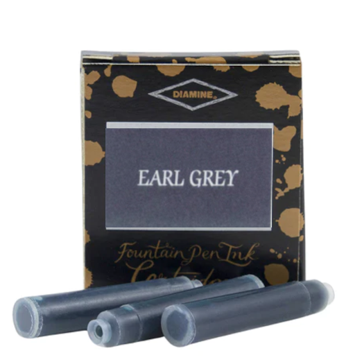Diamine Ink Cartridges - Earl Grey