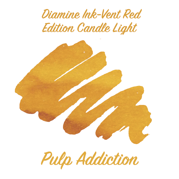 Diamine Ink-Vent Red Edition - Candle Light - 2ml Sample