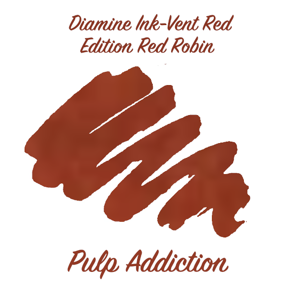 Diamine Ink-Vent Red Edition - Red Robin - 2ml Sample