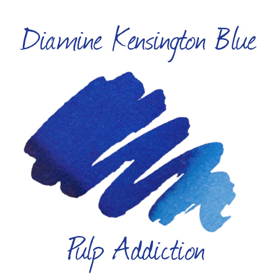 Diamine Fountain Pen Ink - Kensington Blue 30ml Bottle