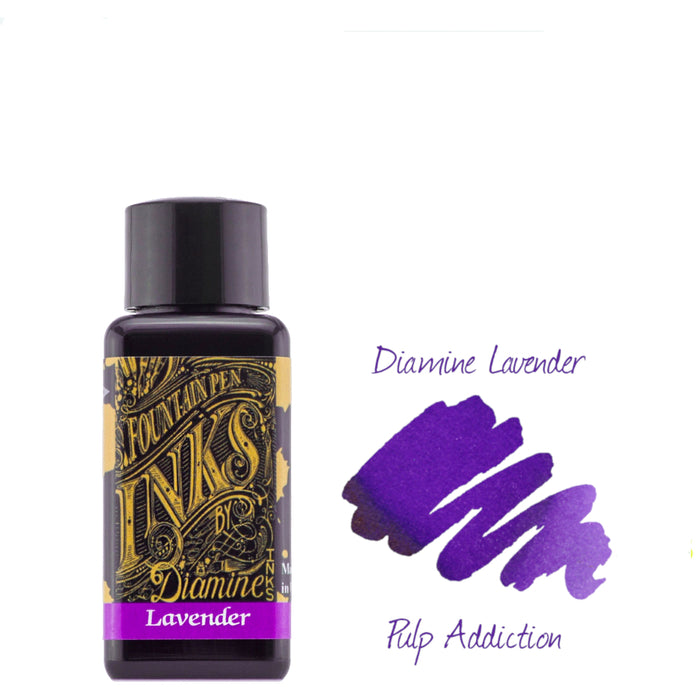 Diamine Fountain Pen Ink - Lavender 30ml Bottle