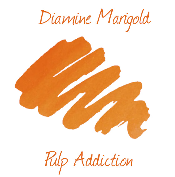 Diamine Marigold (Flower) Ink - 2ml Sample