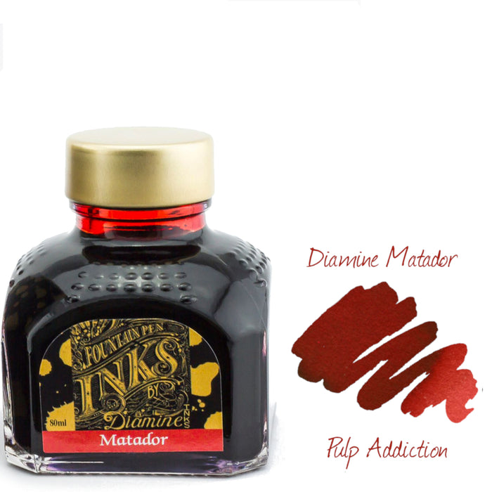 Diamine Fountain Pen Ink - Matador 80ml Bottle