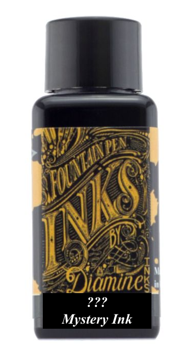 Diamine Fountain Pen Ink - Mystery Ink 30ml Bottle
