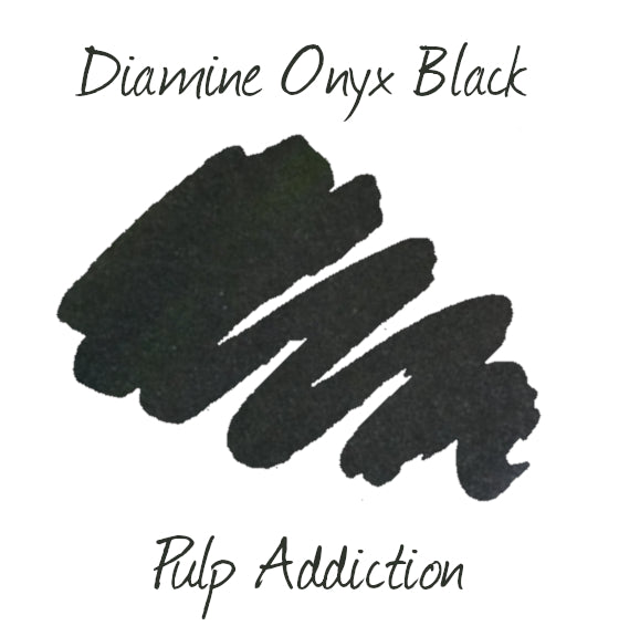 Diamine Fountain Pen Ink - Onyx Black 30ml Bottle