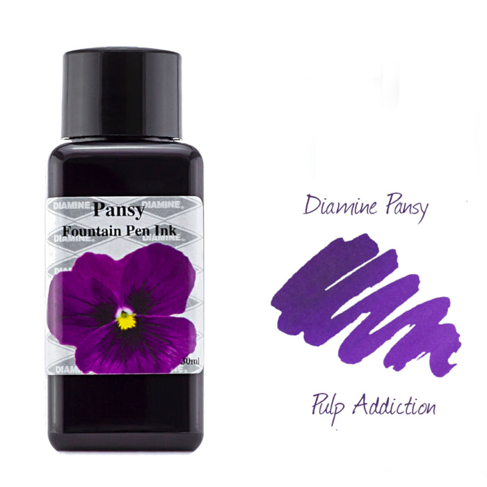 Diamine Ink - Pansy (Flower) 30ml Bottle