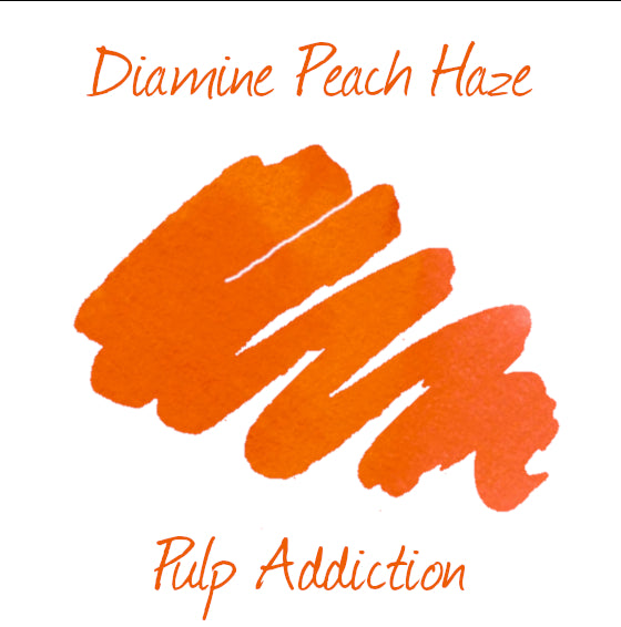 Diamine Fountain Pen Ink - Peach Haze 30ml Bottle