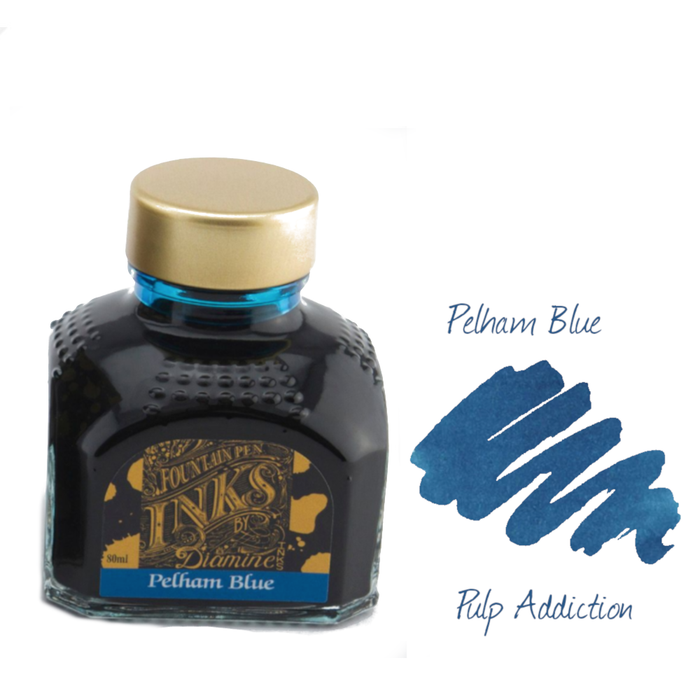 Diamine Ink - Pelham Blue (Guitar) 80ml Bottle