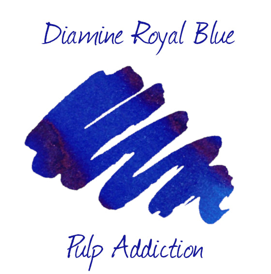 Diamine "The Royals" Blue Ink Sample Package (8)