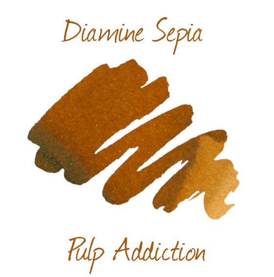 Diamine Fountain Pen Ink - Sepia 30ml Bottle