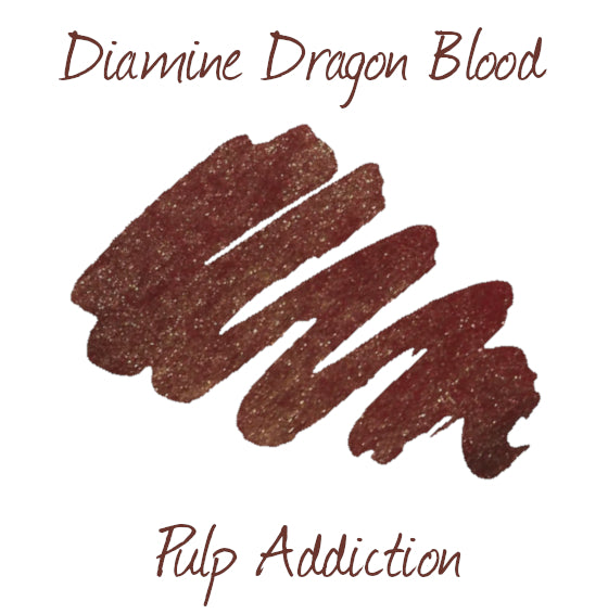 Diamine Dragon Blood Shimmer - 2ml Sample