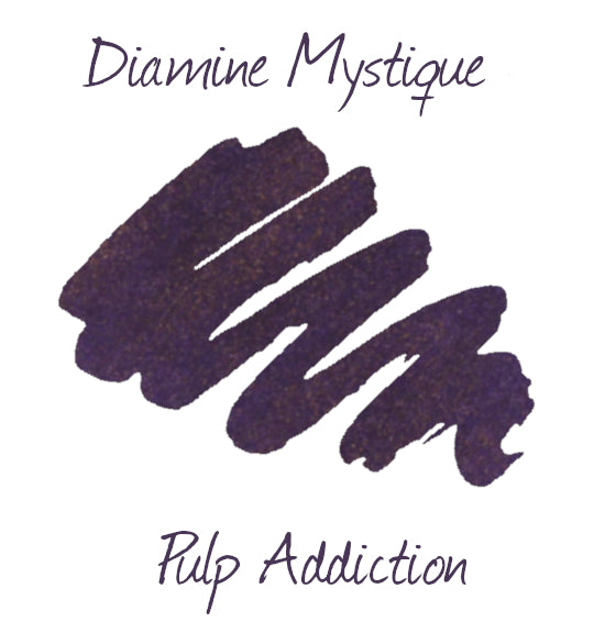 Diamine Shimmer Fountain Pen Ink - Mystique 50ml Bottle
