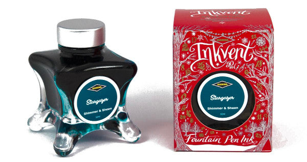 Diamine Red Edition Ink Bottle - Stargazer - Shimmer & Sheen - 50ml
