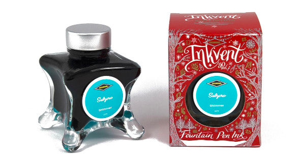 Diamine Red Edition Ink Bottle - Subzero - Shimmer - 50ml