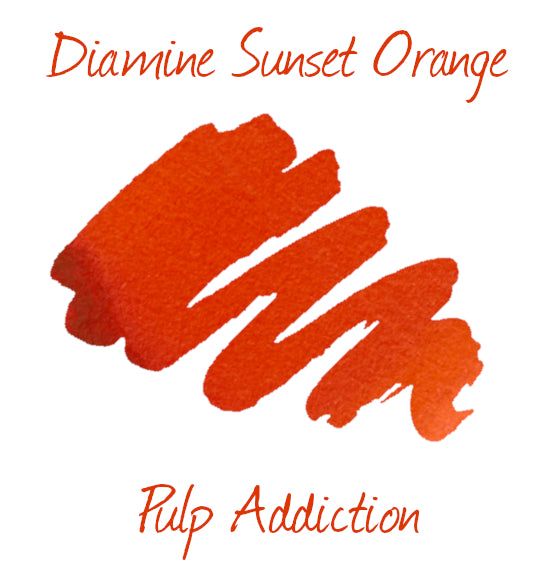 Diamine Fountain Pen Ink - Sunset 30ml Bottle