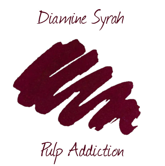 Diamine Fountain Pen Ink - Syrah 80ml Bottle