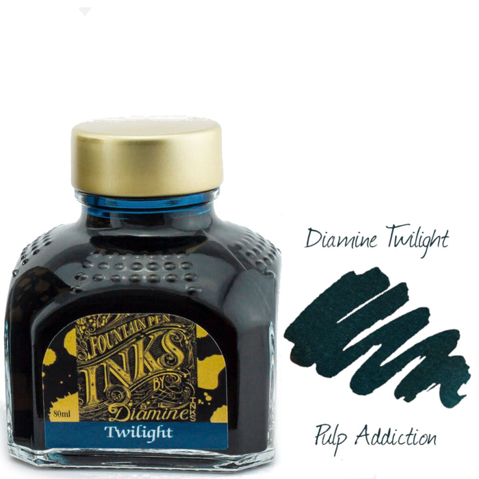 Diamine Fountain Pen Ink - Twilight 80ml Bottle
