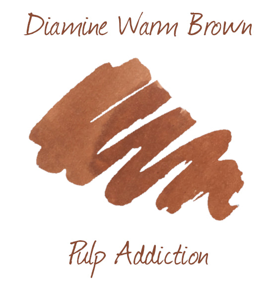 Diamine Warm Brown - 2ml Sample