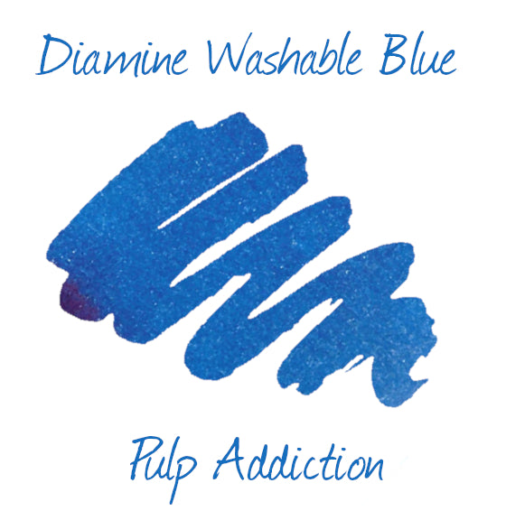 Diamine Fountain Pen Ink - Washable Blue 30ml Bottle