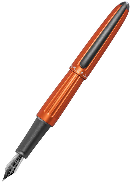 Diplomat Fountain Pen - Aero Orange Medium