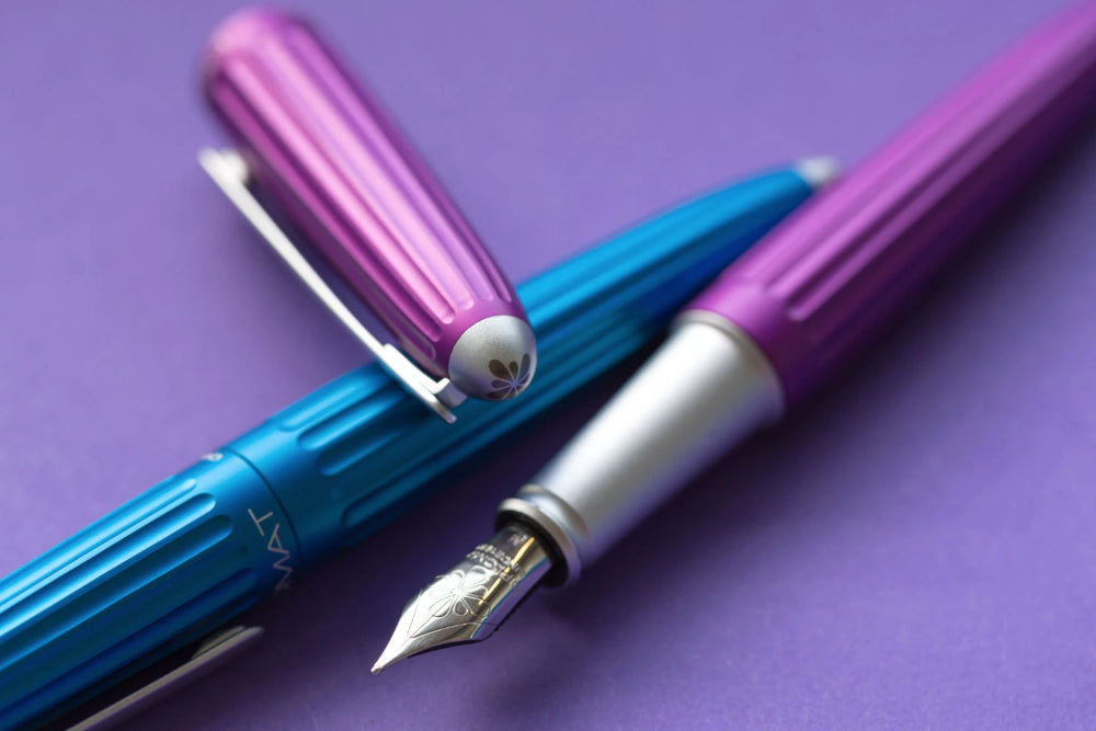 Diplomat Fountain Pen - Aero Violet Extra Fine
