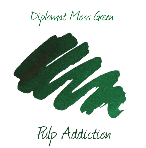 Diplomat Moss Green Ink - 30ml