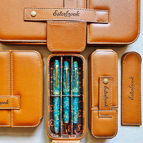 Esterbrook British Tan Single Pen Nook