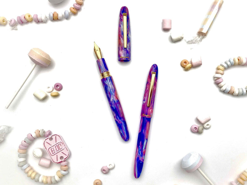 *Rare* Esterbrook Estie Limited Edition Candy Gold Trim Rollerball Pen