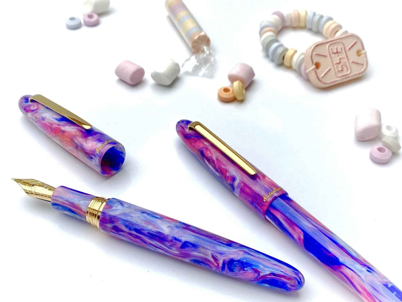 *Rare* Esterbrook Estie Limited Edition Candy Gold Trim Rollerball Pen