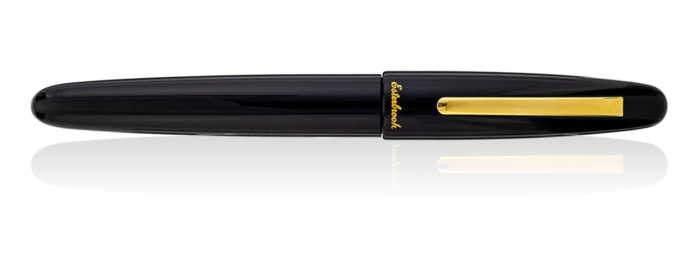 Esterbrook Estie Ebony Fountain Pen - Gold Trim