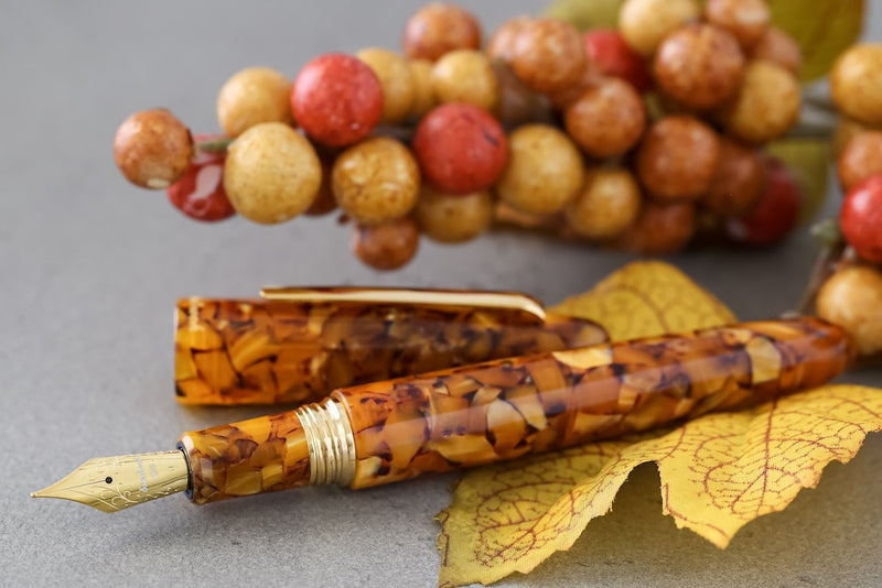 Esterbrook Estie Honeycomb Fountain Pen - Gold Trim, Custom Nib