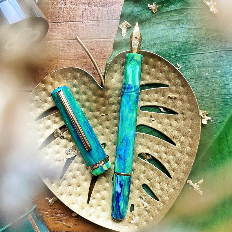 Esterbrook JR Pocket Limited Edition Fountain Pen Beleza - Gold Trim
