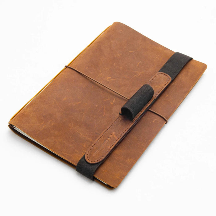 Endless Explorer - Refillable Leather Journal Regalia Paper - Brown