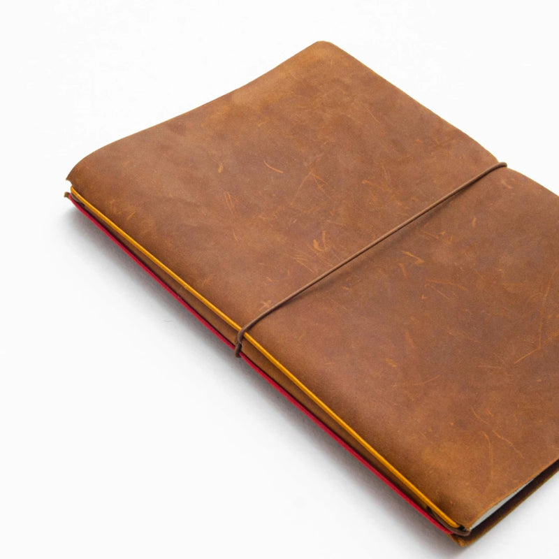 Endless Explorer - Refillable Leather Journal Regalia Paper - Brown