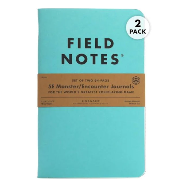 Field Notes 5E Monster / Encounter  Journals - 2 Pack
