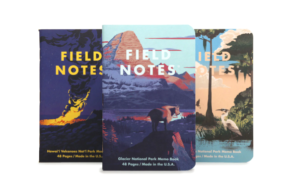 Field Notes National Parks - Series F