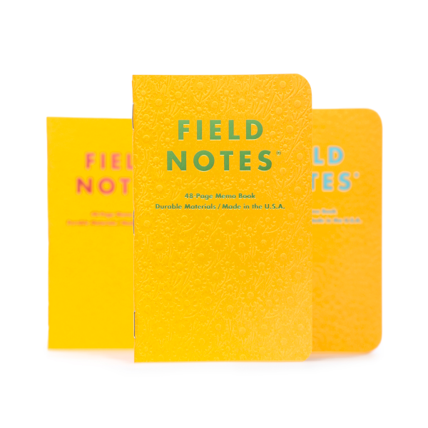 Field Notes Sign of Spring Memo Notebook - 3 Pack