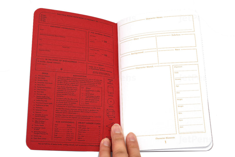 Field Notes 5E Character Journals, 2 Pack