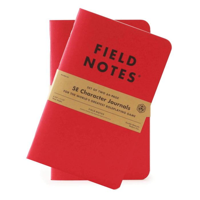 Field Notes 5E Character Journals, 2 Pack