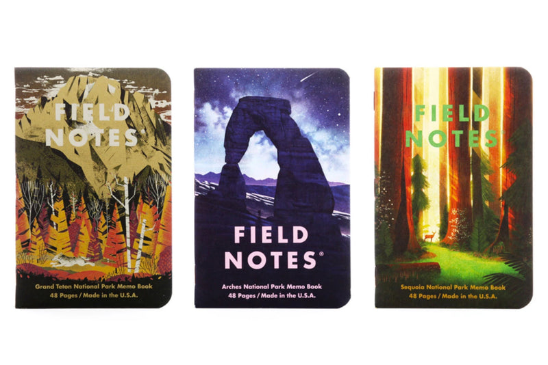 Field Notes National Parks - Series D