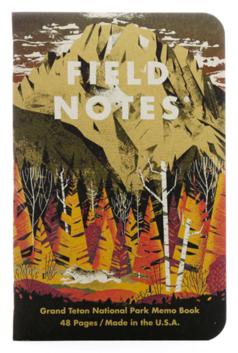Field Notes National Parks - Series D