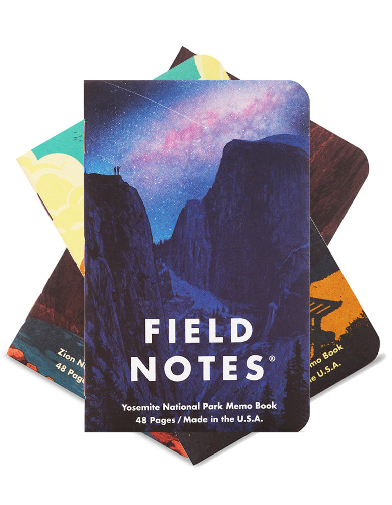 Field Notes National Parks - Series A